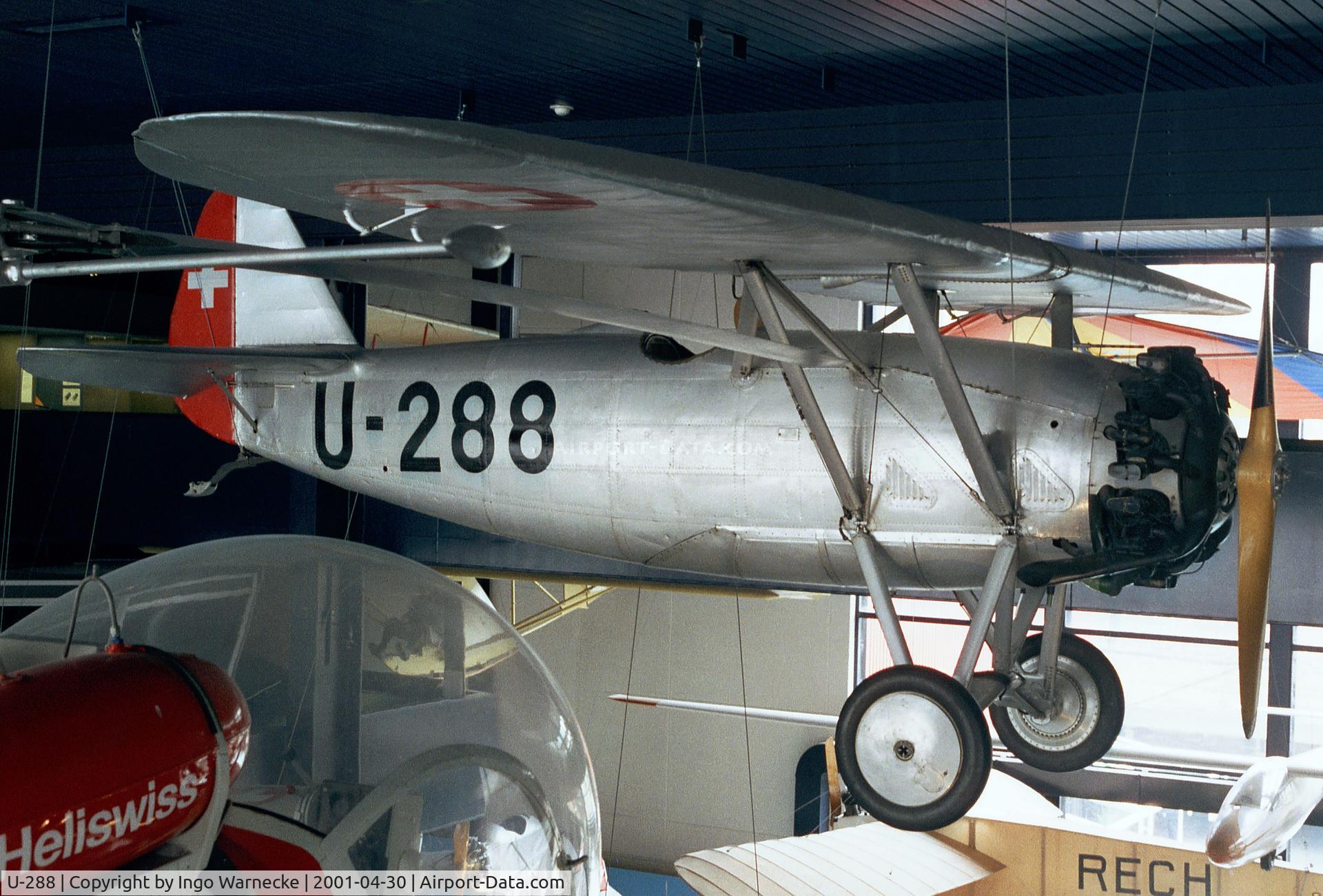 U-288, 1933 Dewoitine D.26 C/N 320, Dewoitine D.26 at the Verkehrshaus der Schweiz, Luzern