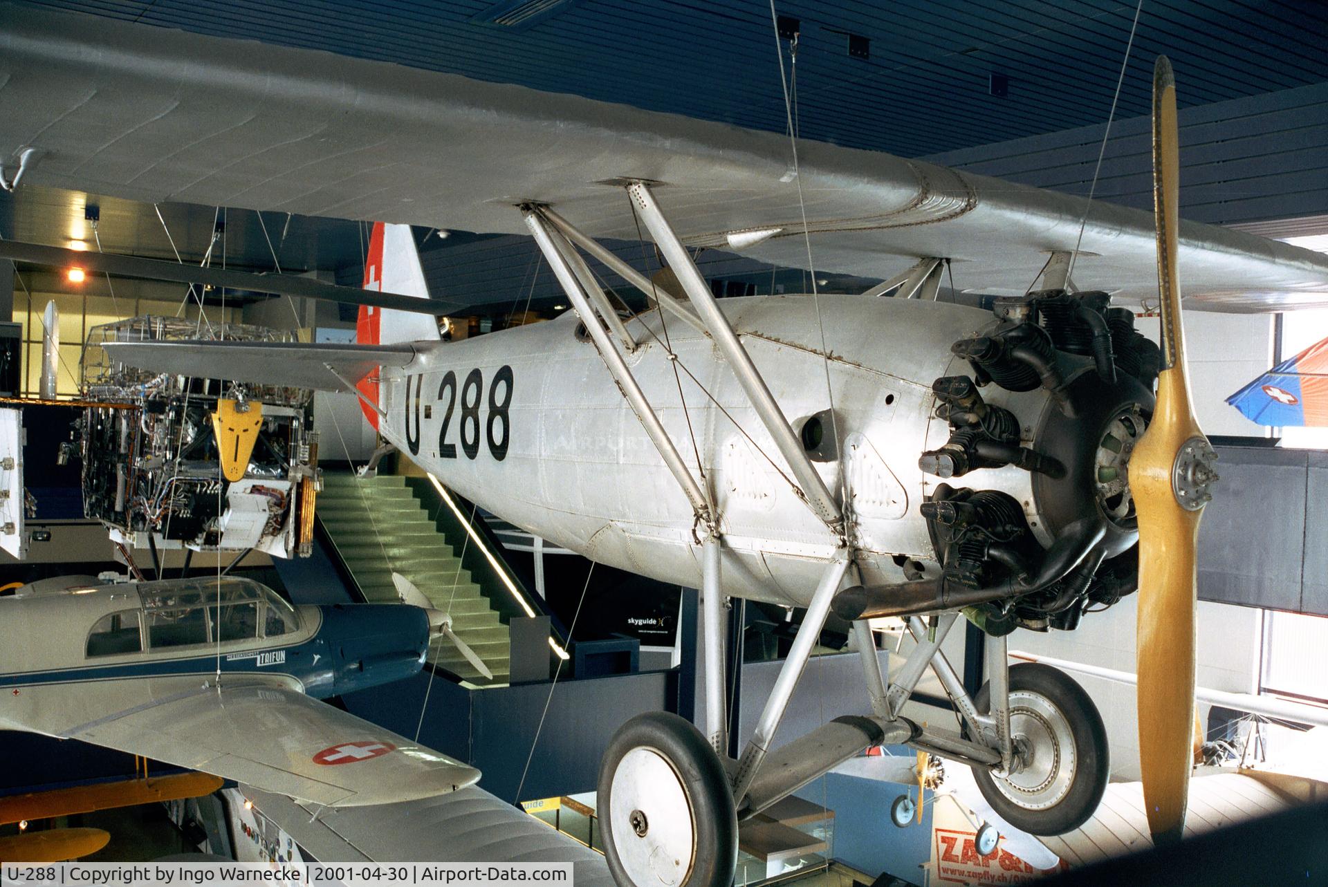 U-288, 1933 Dewoitine D.26 C/N 320, Dewoitine D.26 at the Verkehrshaus der Schweiz, Luzern