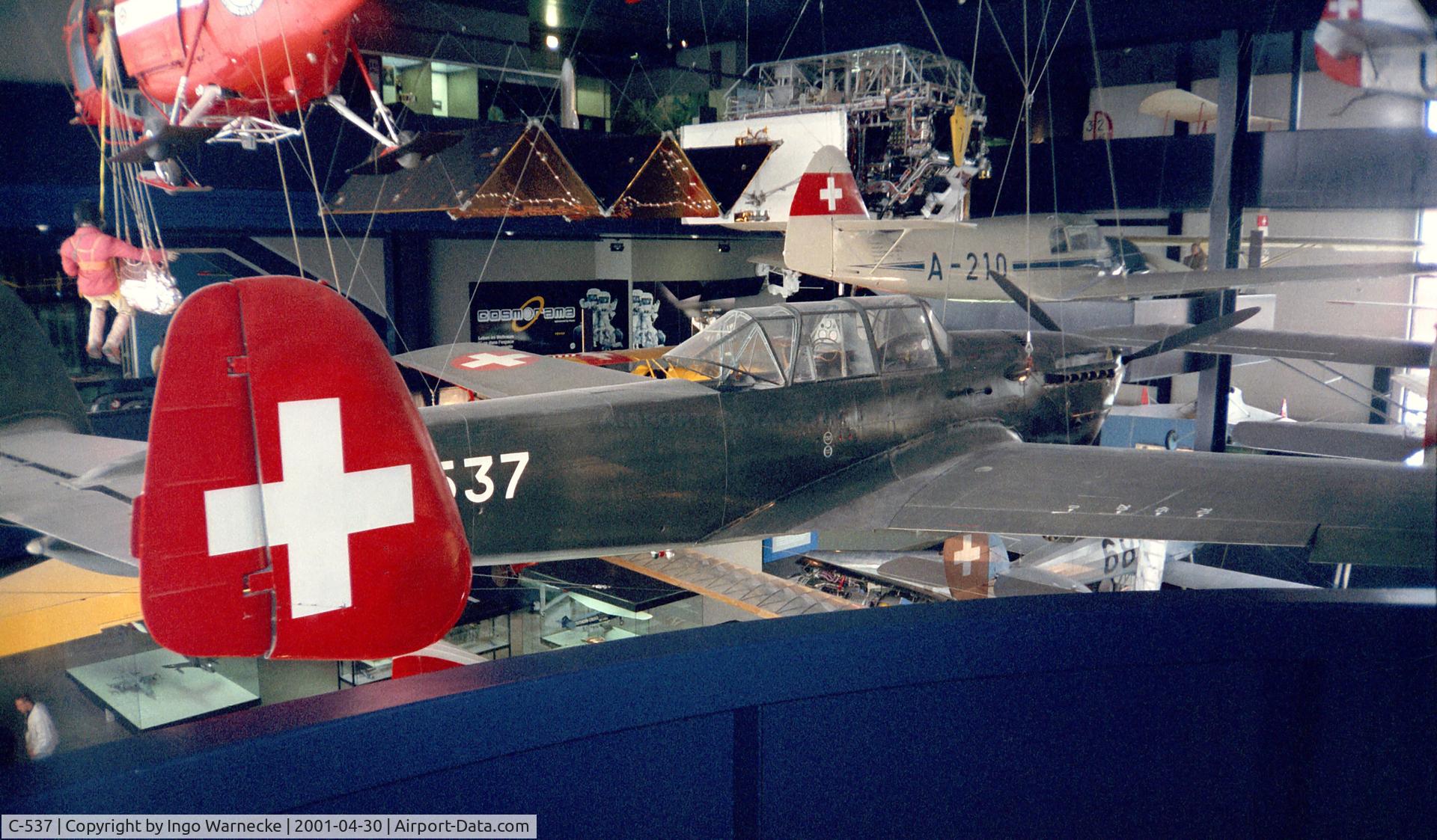 C-537, EKW C-3603-1 C/N 317, EKW C-3603-1 at the Verkehrshaus der Schweiz, Luzern