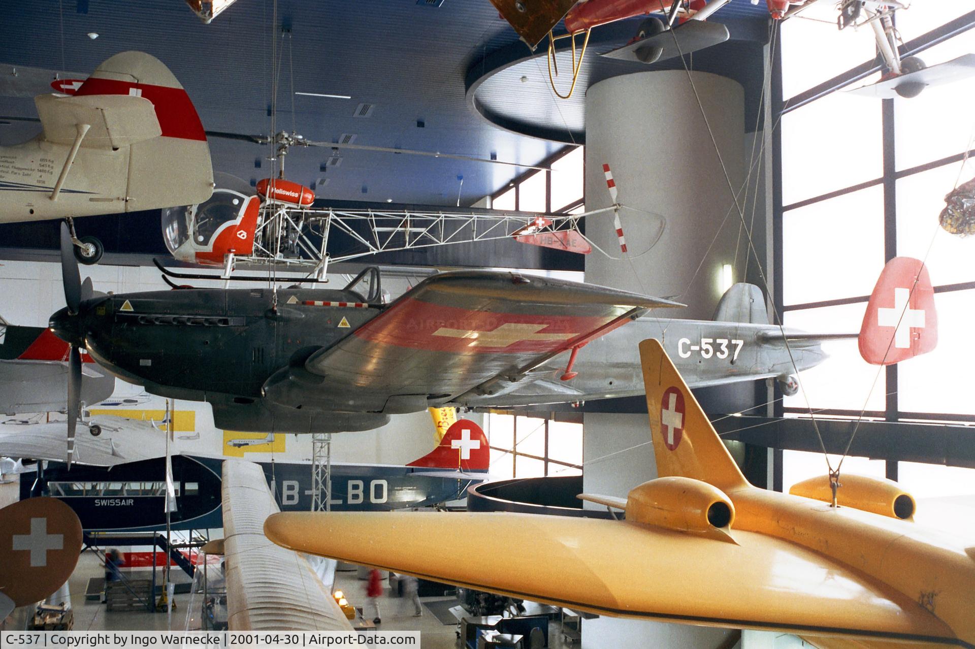 C-537, EKW C-3603-1 C/N 317, EKW C-3603-1 at the Verkehrshaus der Schweiz, Luzern