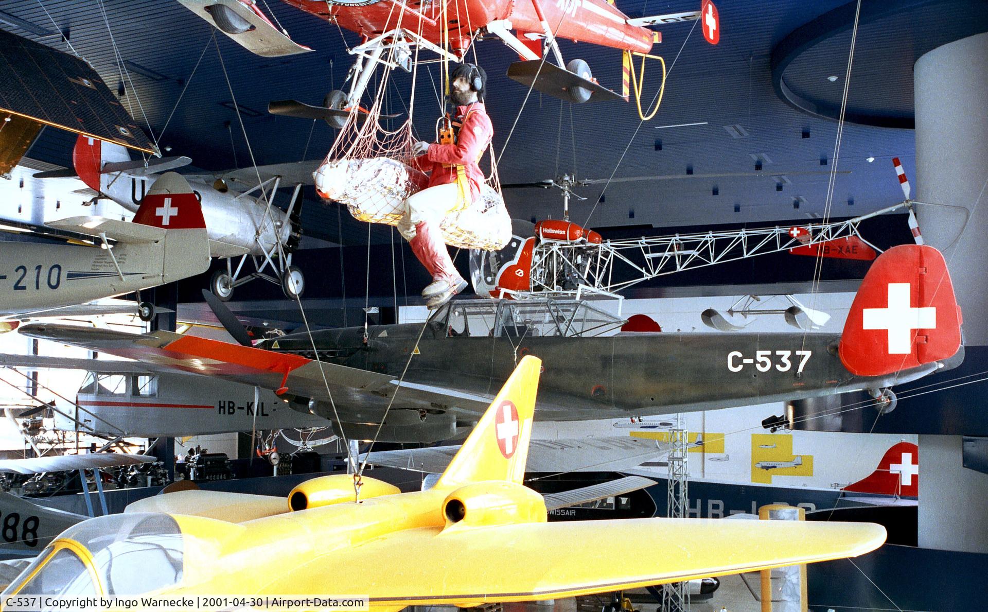 C-537, EKW C-3603-1 C/N 317, EKW C-3603-1 at the Verkehrshaus der Schweiz, Luzern