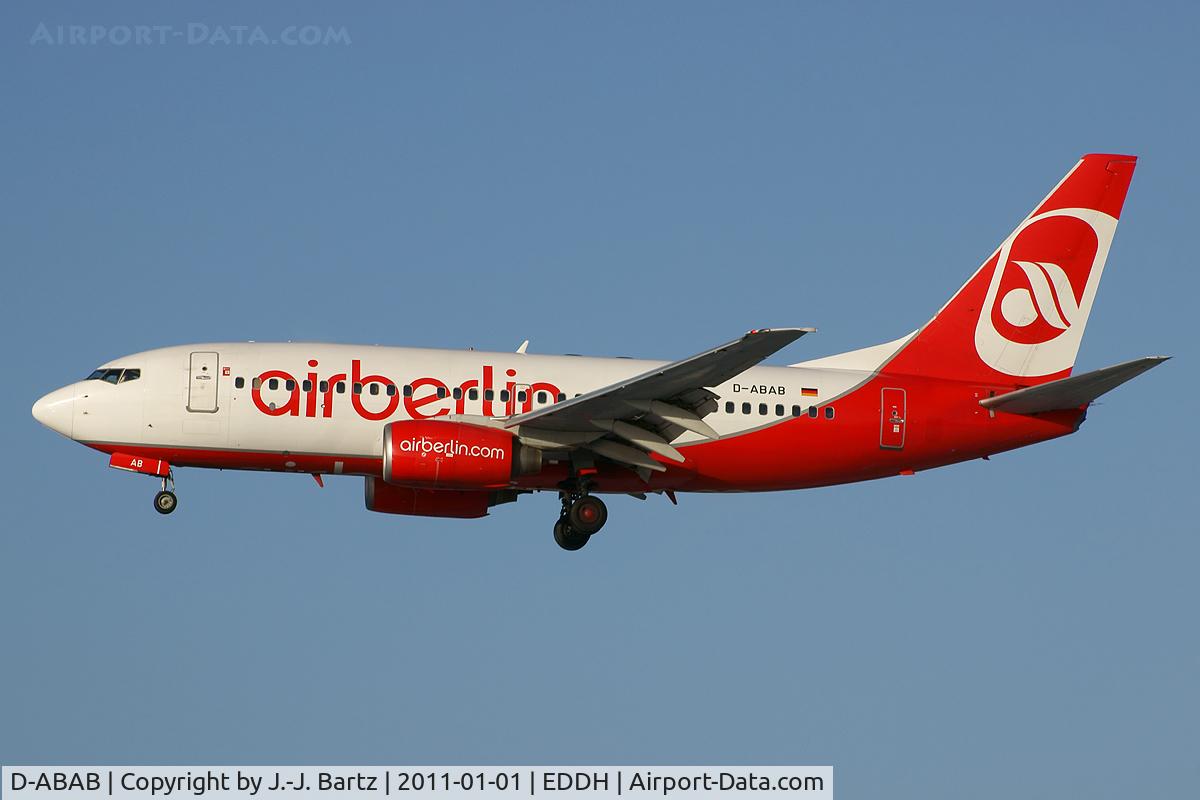 D-ABAB, 2001 Boeing 737-76Q C/N 30277, DSLR-A230 (55-200 mm); www.haj-spotter.de.tf