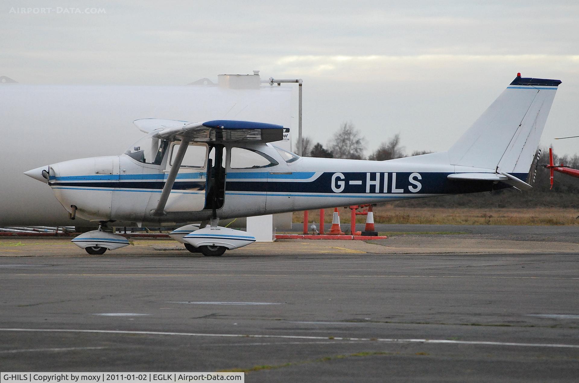G-HILS, 1968 Reims F172H Skyhawk C/N 0522, Reims Cessna F172H Skyhawk at Blackbushe.