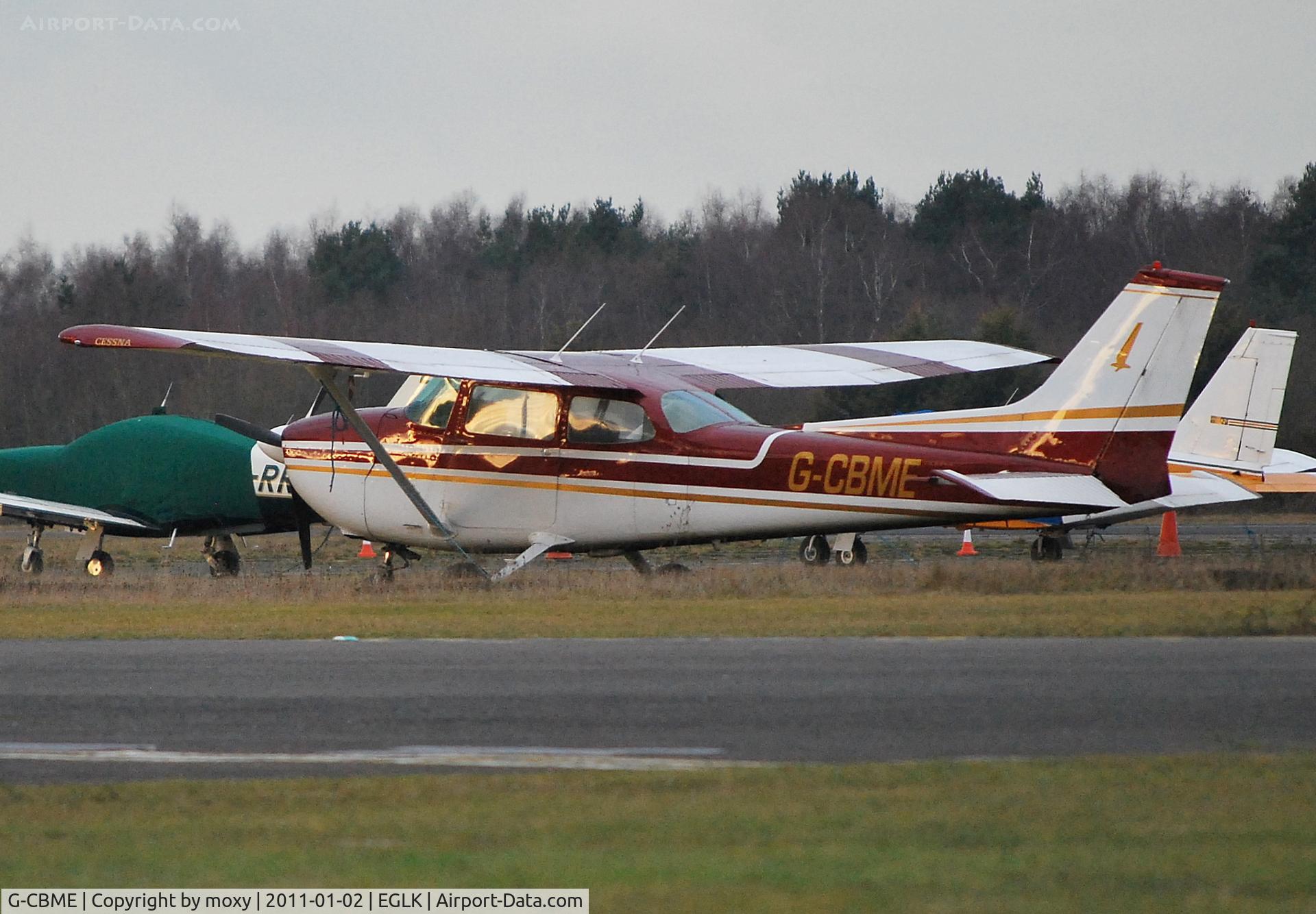 G-CBME, 1973 Reims F172M Skyhawk Skyhawk C/N 1060, Reims Cessna F172M Skyhawk Ex TF-FTV at Blackbushe.