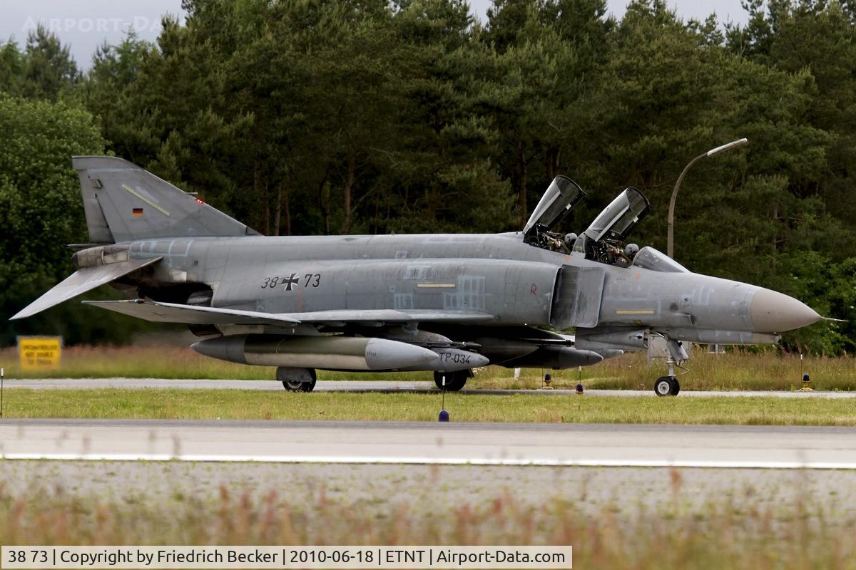 38 73, 1972 McDonnell Douglas F-4F Phantom II C/N 4791, taxying to the active