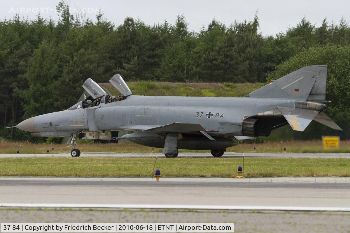 37 84, 1972 McDonnell Douglas F-4F Phantom II C/N 4559, taxying to the active