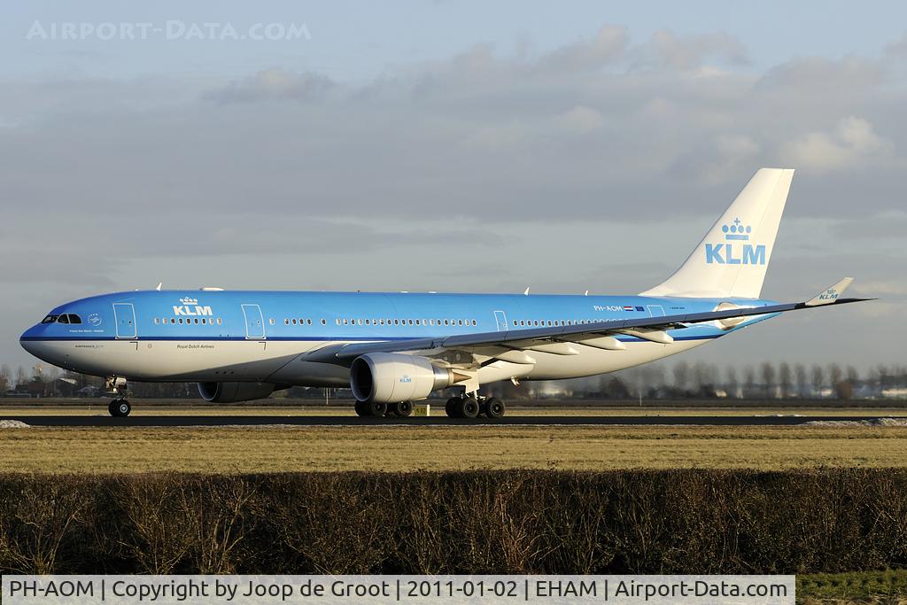 PH-AOM, 2010 Airbus A330-203 C/N 1161, delivered late 2010