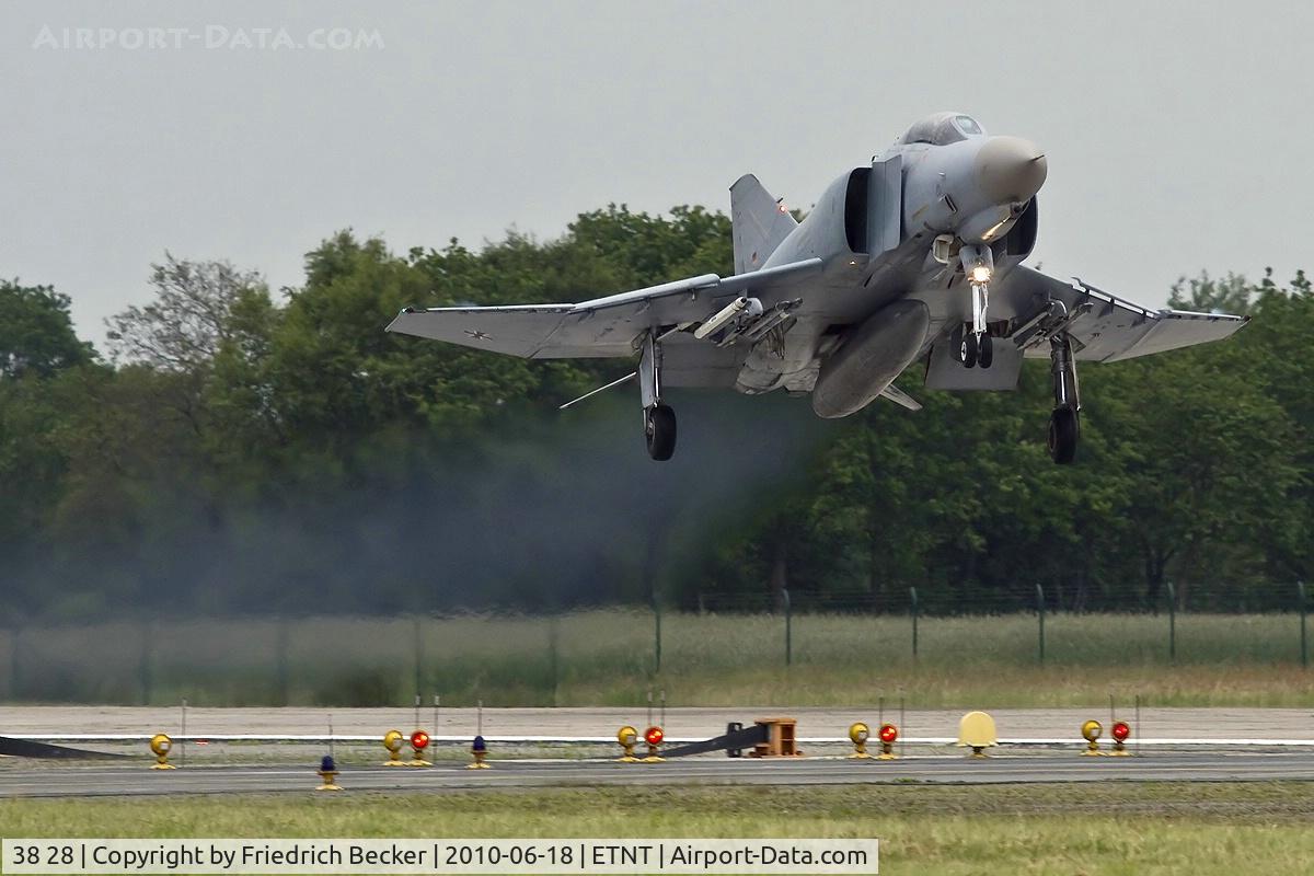 38 28, 1972 McDonnell Douglas F-4F Phantom II C/N 4689, moments prior touchdown