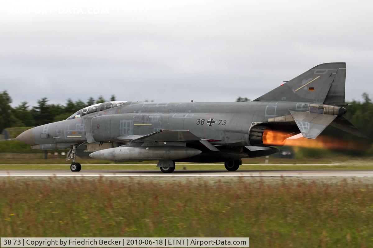 38 73, 1972 McDonnell Douglas F-4F Phantom II C/N 4791, departure