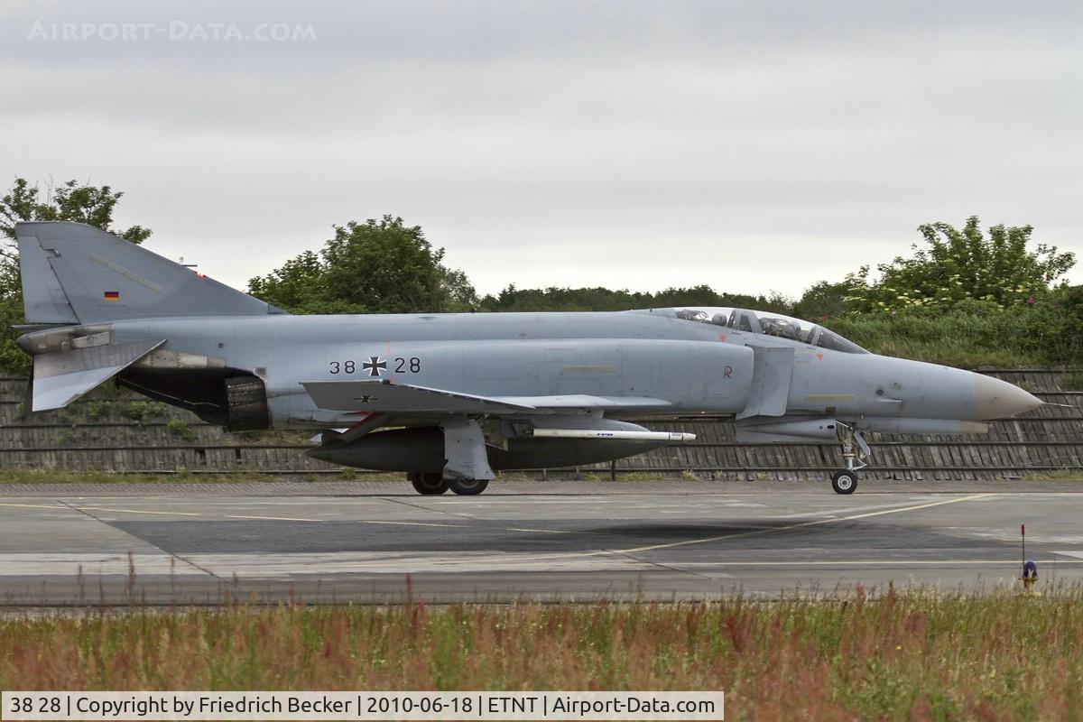 38 28, 1972 McDonnell Douglas F-4F Phantom II C/N 4689, taxying to the active
