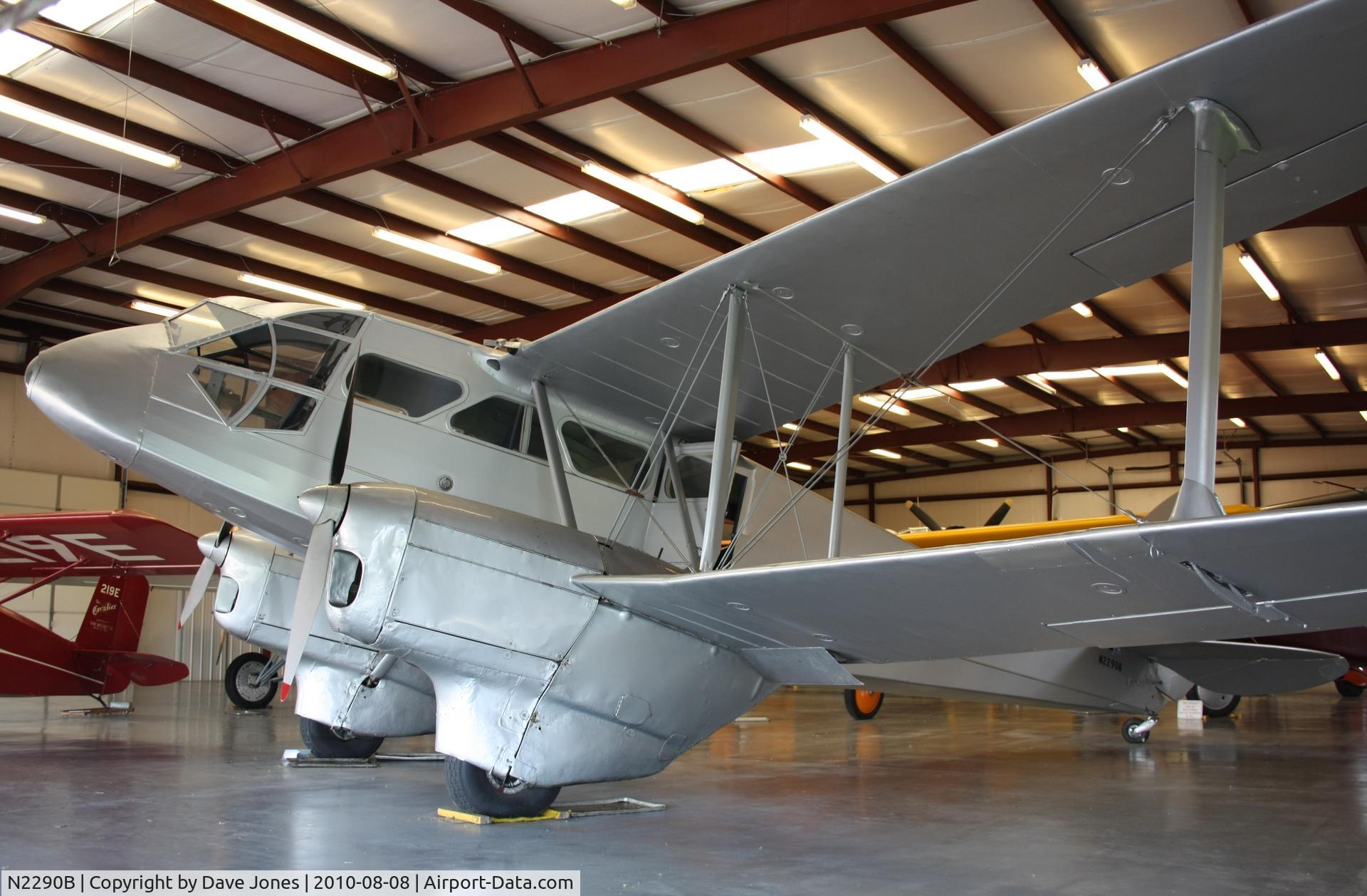 N2290B, 1941 De Havilland DH-89A Dragon Rapide C/N 6588, Taken at Creve Coeur