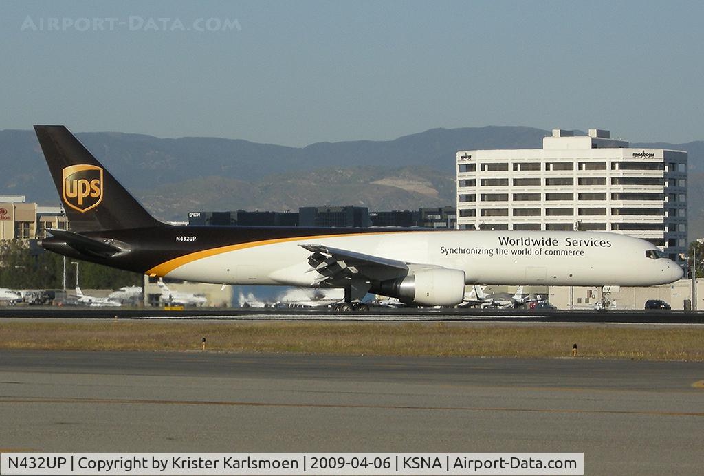 N432UP, 1993 Boeing 757-24APF C/N 25463, Sometimes flying cargo in Europe...
