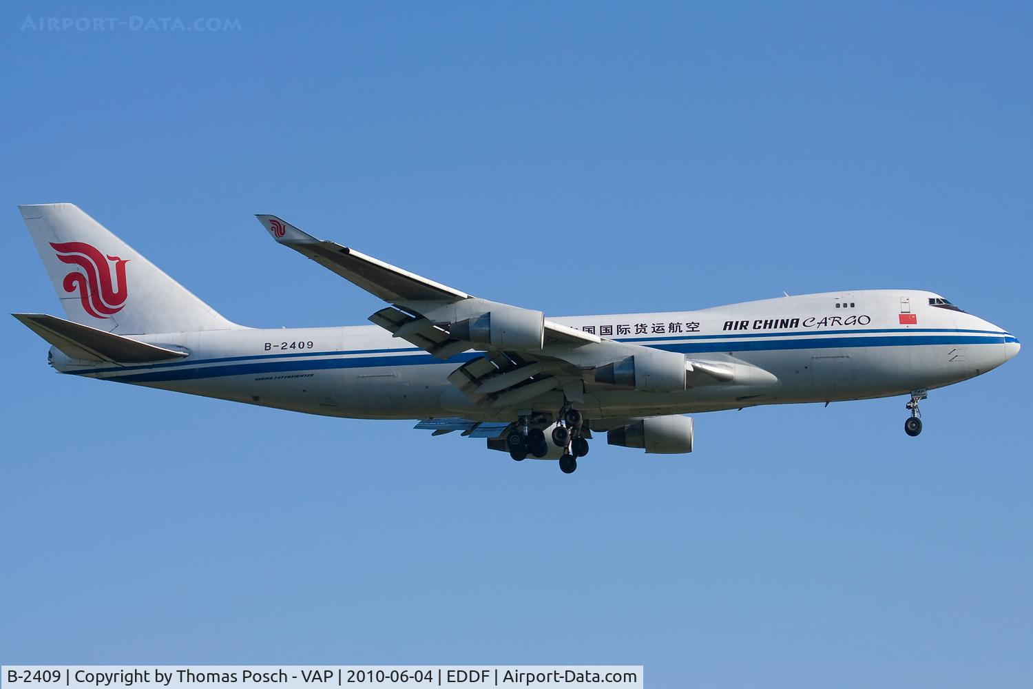 B-2409, Boeing 747-412F/SCD C/N 26560, Air China