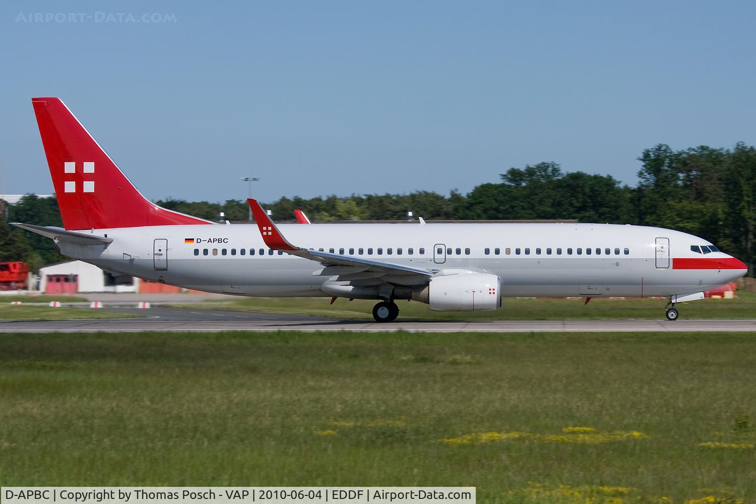 D-APBC, 2004 Boeing 737-8BK C/N 33016, Privatair