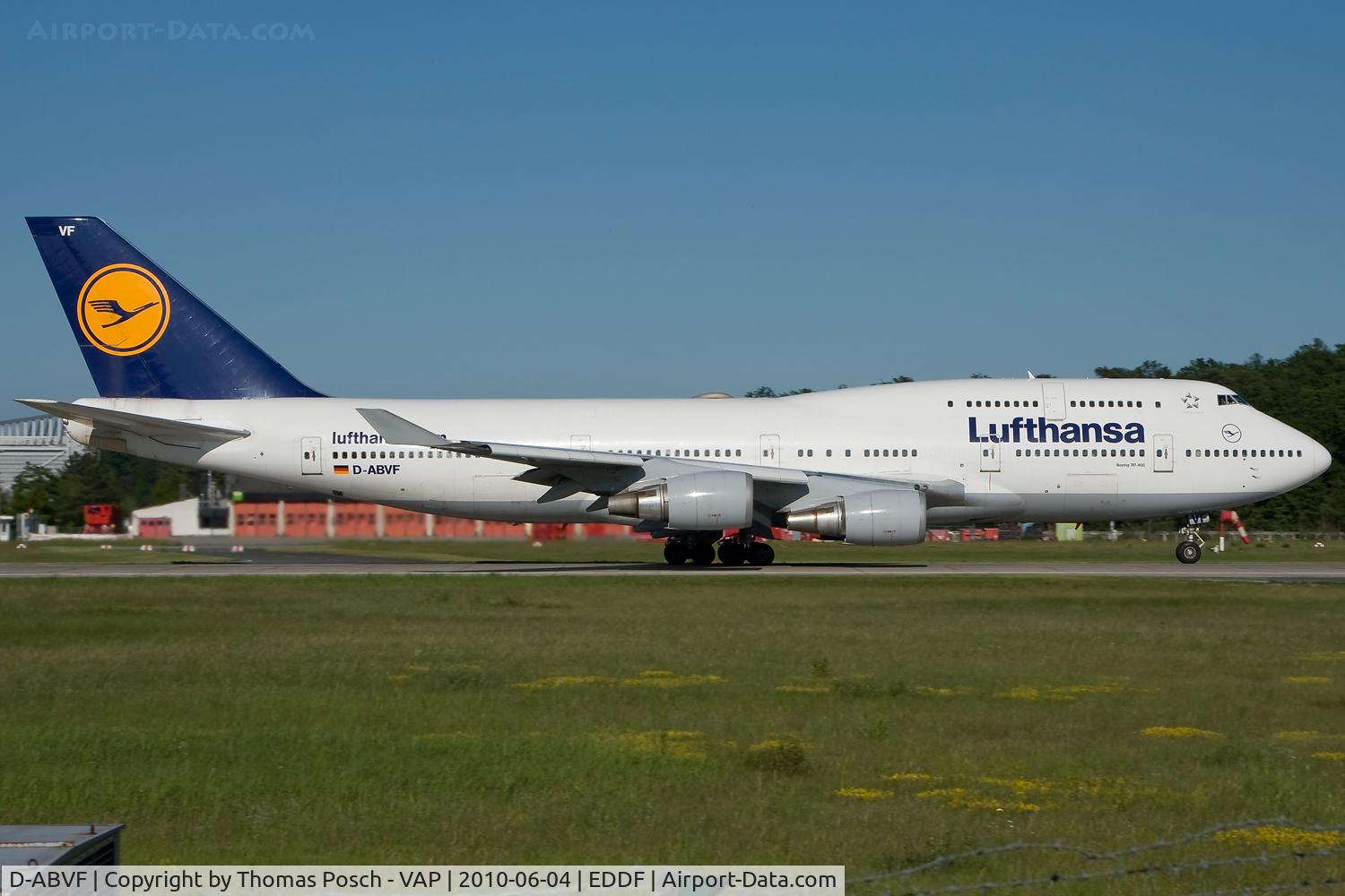 D-ABVF, 1990 Boeing 747-430 C/N 24761, Lufthansa