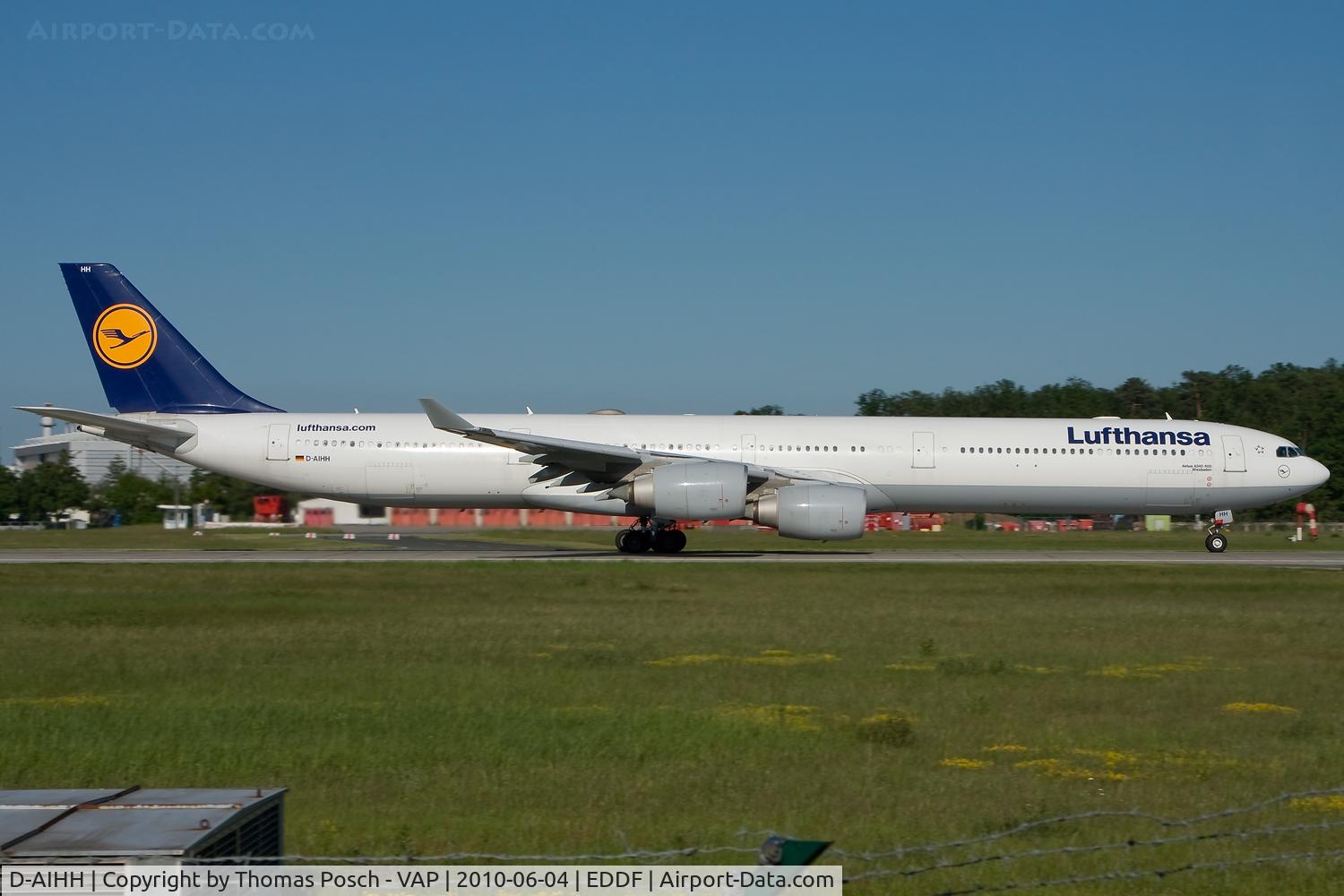 D-AIHH, 2004 Airbus A340-642 C/N 566, Lufthansa