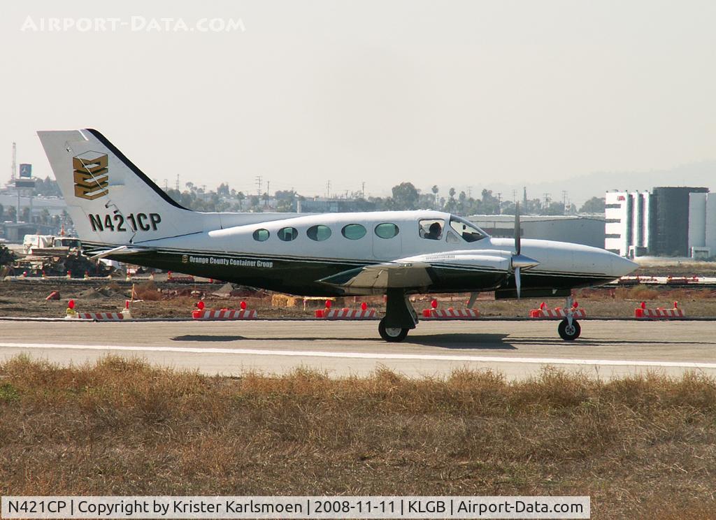 N421CP, Cessna 421C Golden Eagle C/N 421C0810, Nice Cessna..