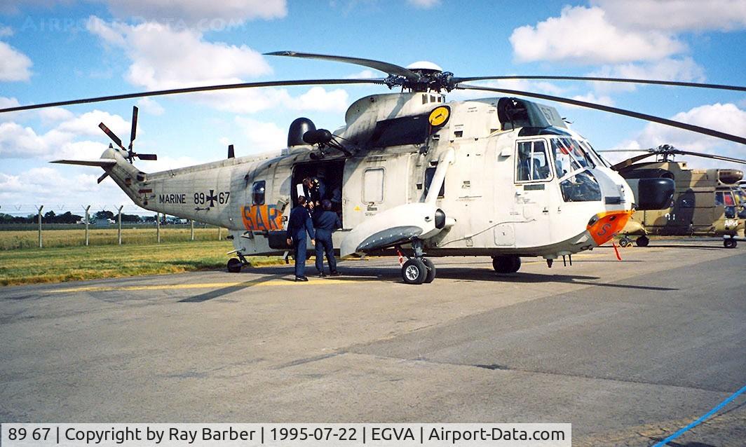 89 67, Westland Sea King Mk.41 C/N WA771, Westland WS.61 Sea King Mk.41 [WA771] Fairford~G 22/07/1995