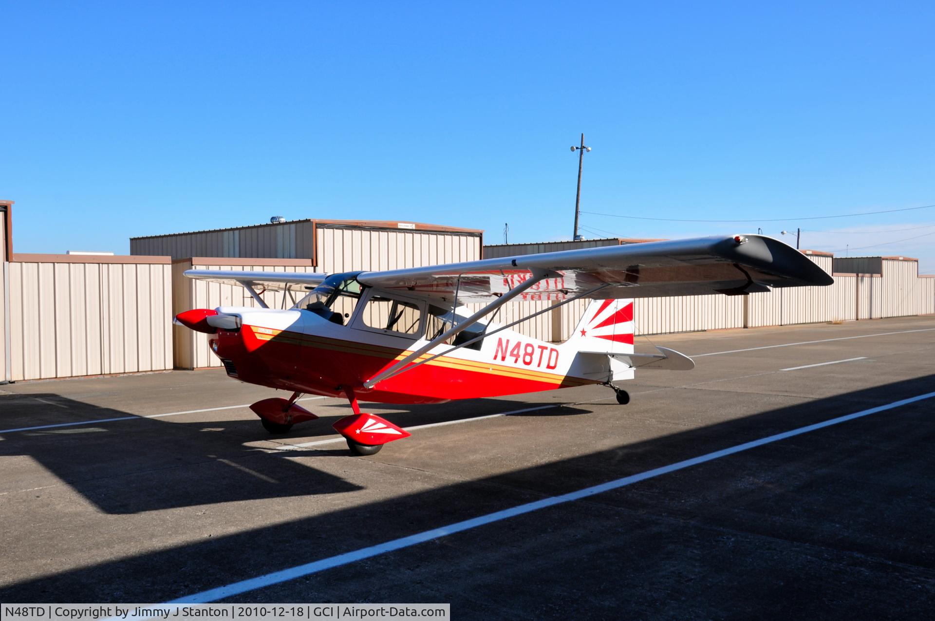 N48TD, 1997 American Champion 7GCBC C/N 123297, 12-18-2010