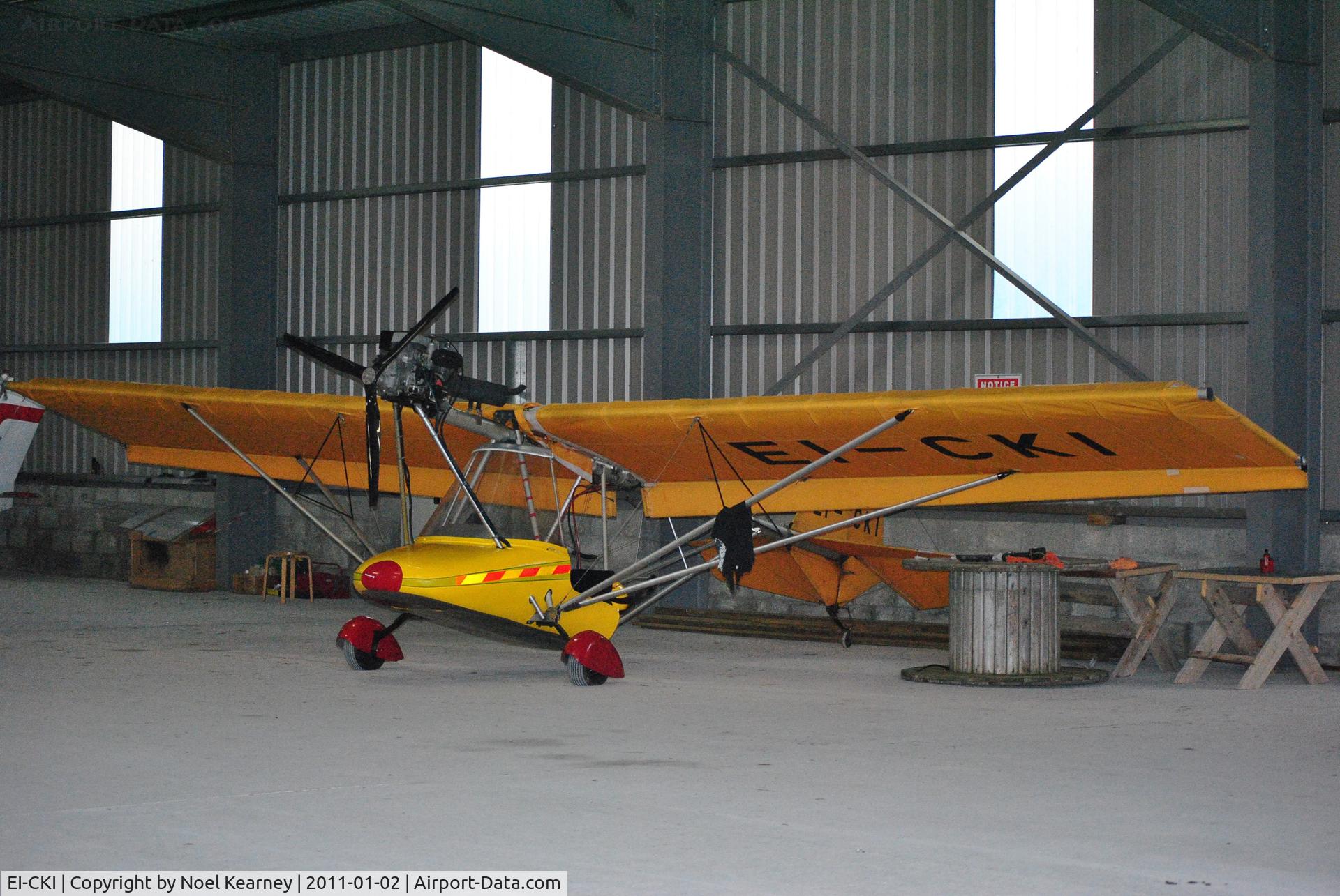 EI-CKI, 1988 Thruster TST Tempest C/N 8078-TST-091, Photographed at Limetree Airfield at the New Year Fly-in.
