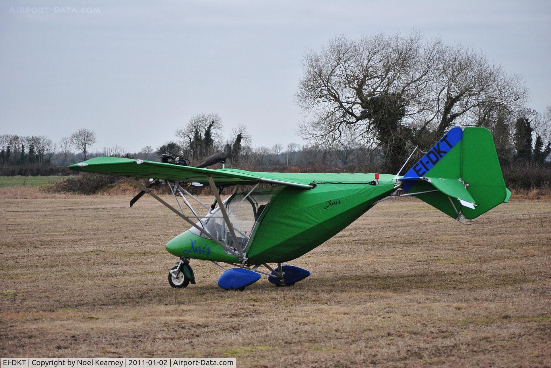 EI-DKT, 2004 Raj Hamsa X-Air 582 C/N 798, Photographed at Limetree Airfield at the New Year Fly-in.