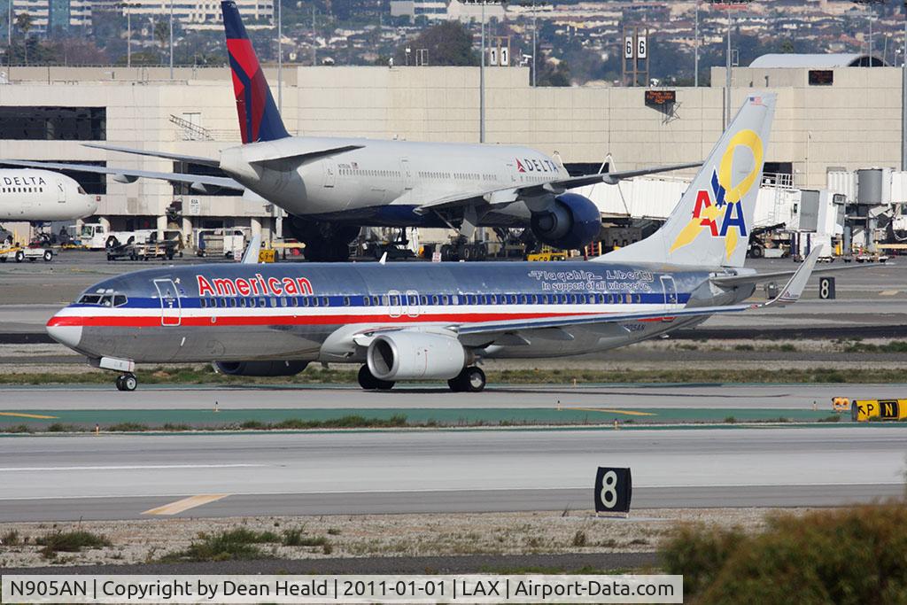 N905AN, 1999 Boeing 737-823 C/N 29507, American Airlines 