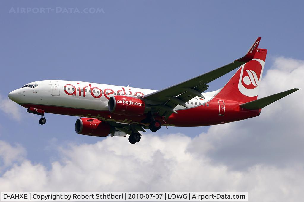 D-AHXE, 2007 Boeing 737-7K5 C/N 35135, D-AHXE @ LOWG