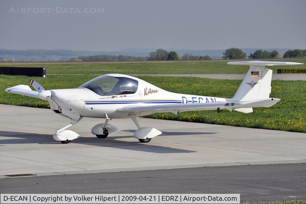 D-ECAN, 1996 Diamond DA-20A-1 Katana C/N 10146, at zqw