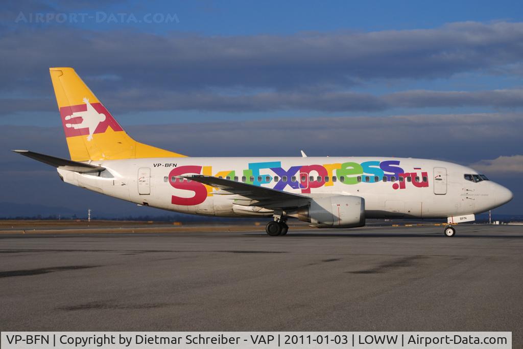 VP-BFN, 1990 Boeing 737-53A C/N 24922, Sky Express Boeing 737-500