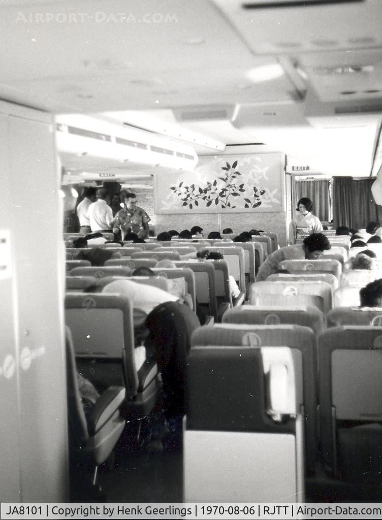JA8101, 1970 Boeing 747-146 C/N 19725, B747-146 , Japan Air Lines , B747-146 , Economy class