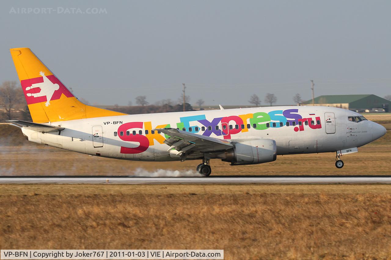 VP-BFN, 1990 Boeing 737-53A C/N 24922, Sky Express
