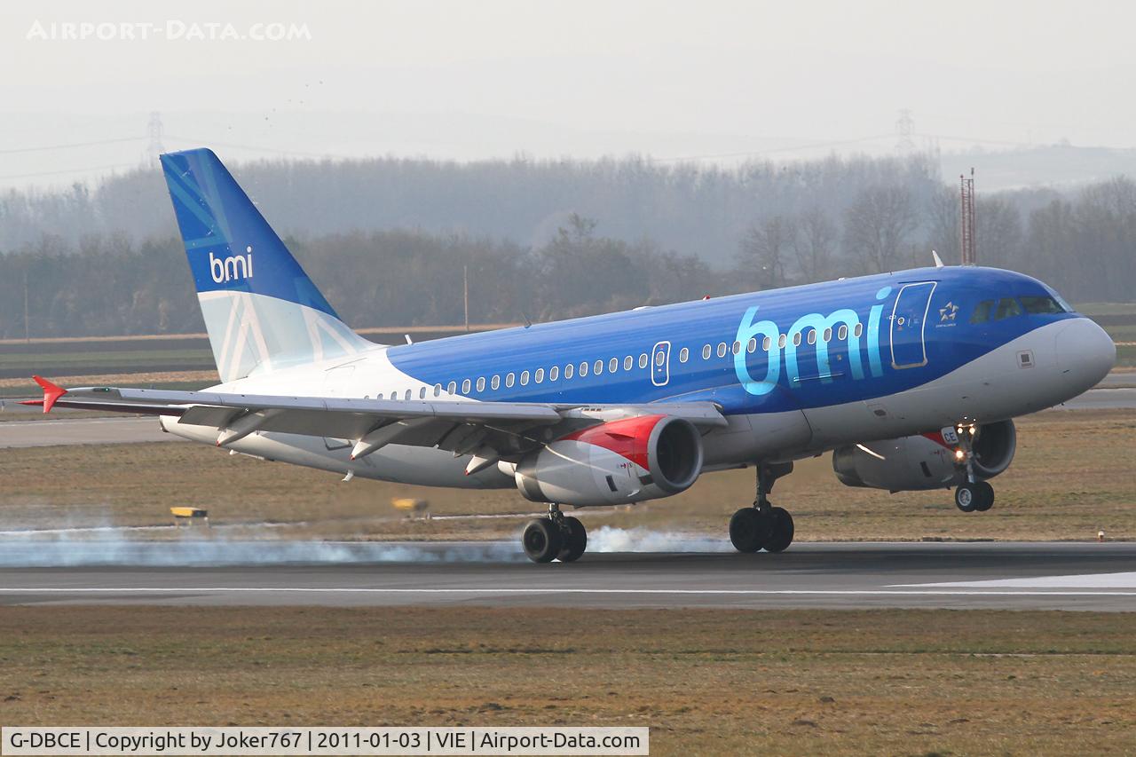 G-DBCE, 2005 Airbus A319-131 C/N 2429, BMI