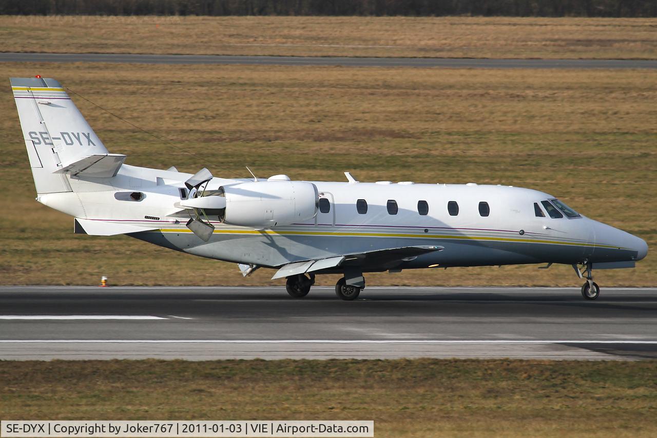 SE-DYX, 1999 Cessna 560XL Citation Excel C/N 560-5029, EFS European Flight Service