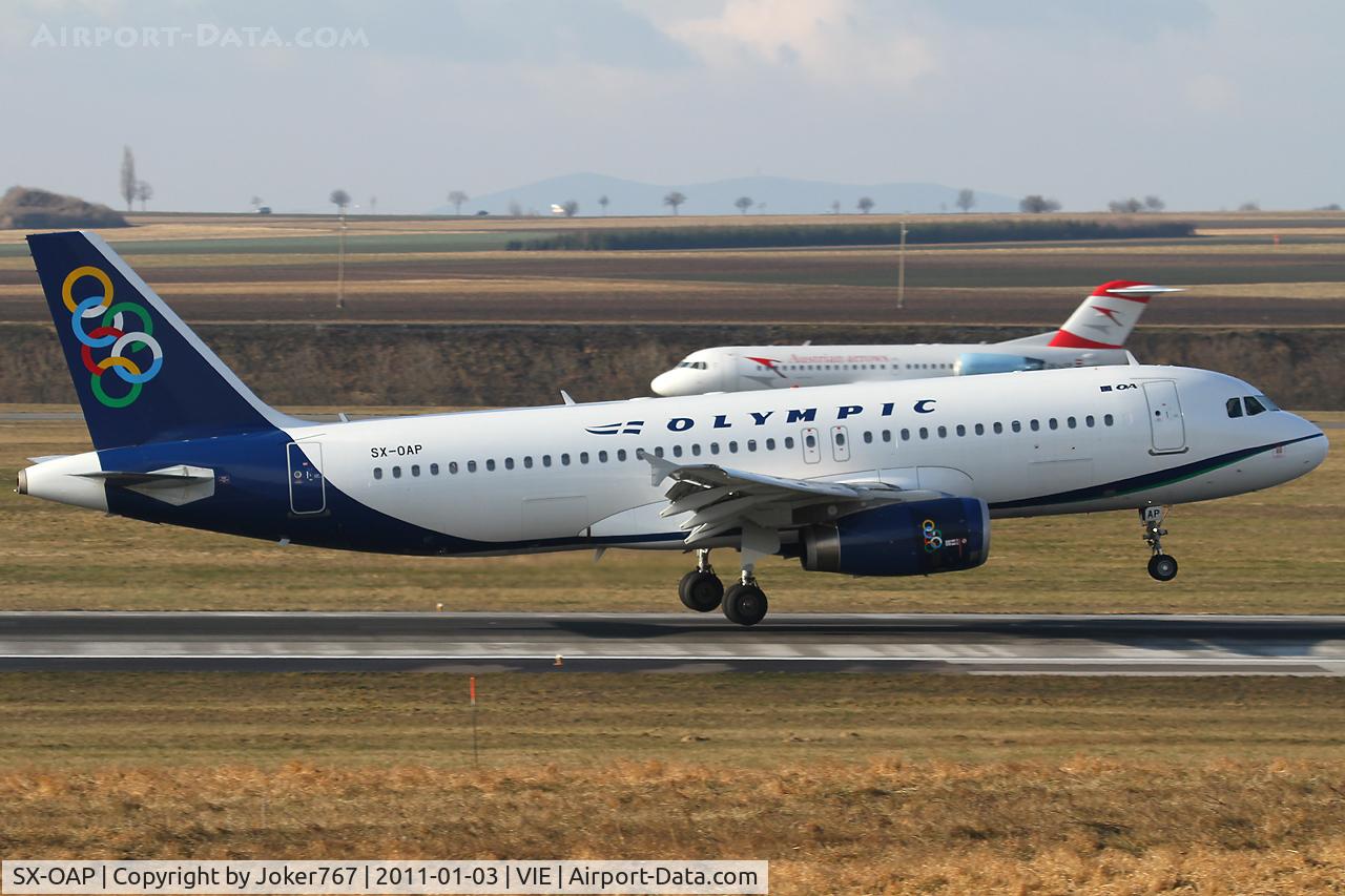 SX-OAP, 2009 Airbus A320-232 C/N 4065, Olympic Airlines