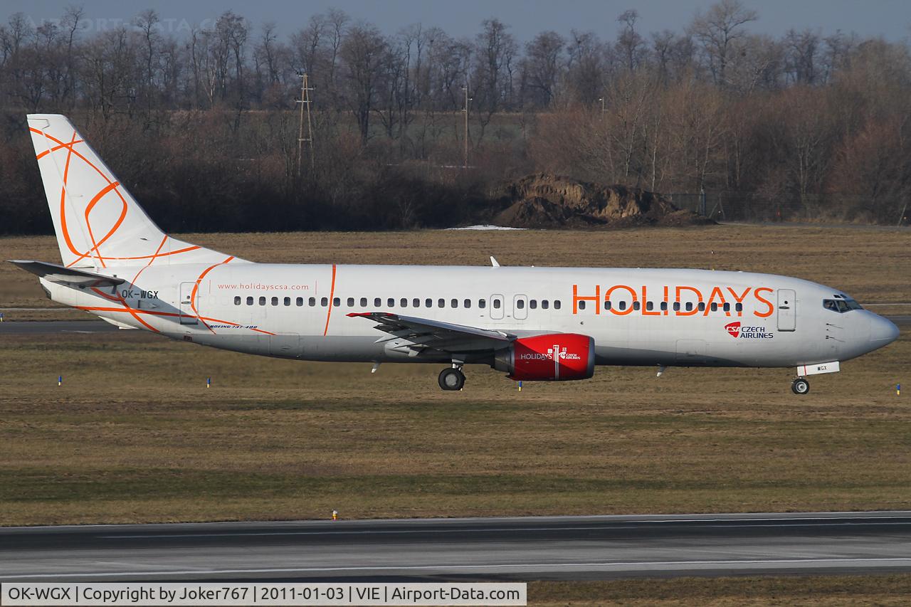 OK-WGX, 1991 Boeing 737-436 C/N 25349, CSA Czech Airlines