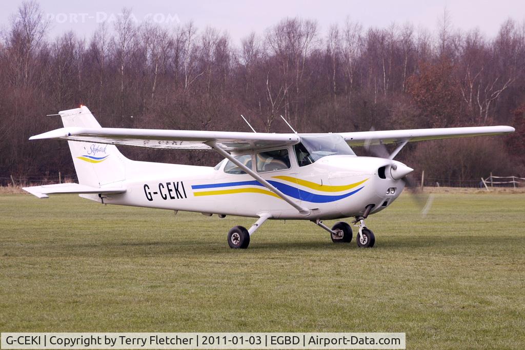 G-CEKI, 1981 Cessna 172P Skyhawk C/N 172-74356, 1981 Cessna CESSNA 172P, c/n: 172-74356 at Derby Eggington