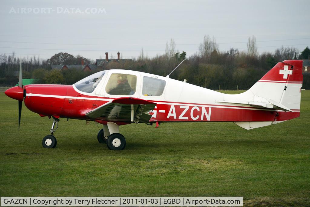G-AZCN, 1972 Beagle B-121 Pup Series 2 (Pup 150) C/N B121-156, 1972 Beagle Aircraft Ltd BEAGLE B121 SERIES 2, c/n: B121-156 at Derby Eggington