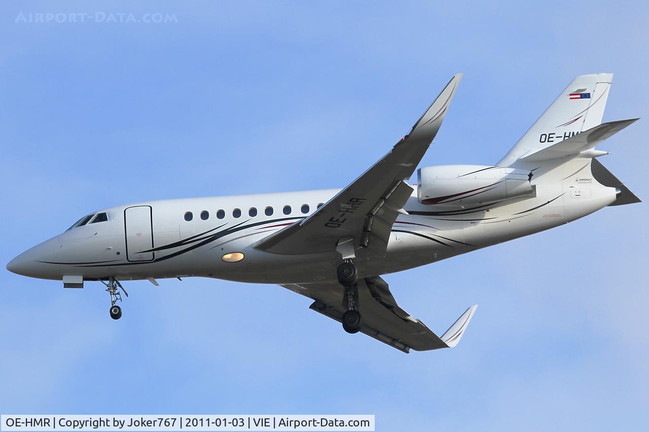 OE-HMR, 2008 Dassault Falcon 2000EX C/N 152, Tupack