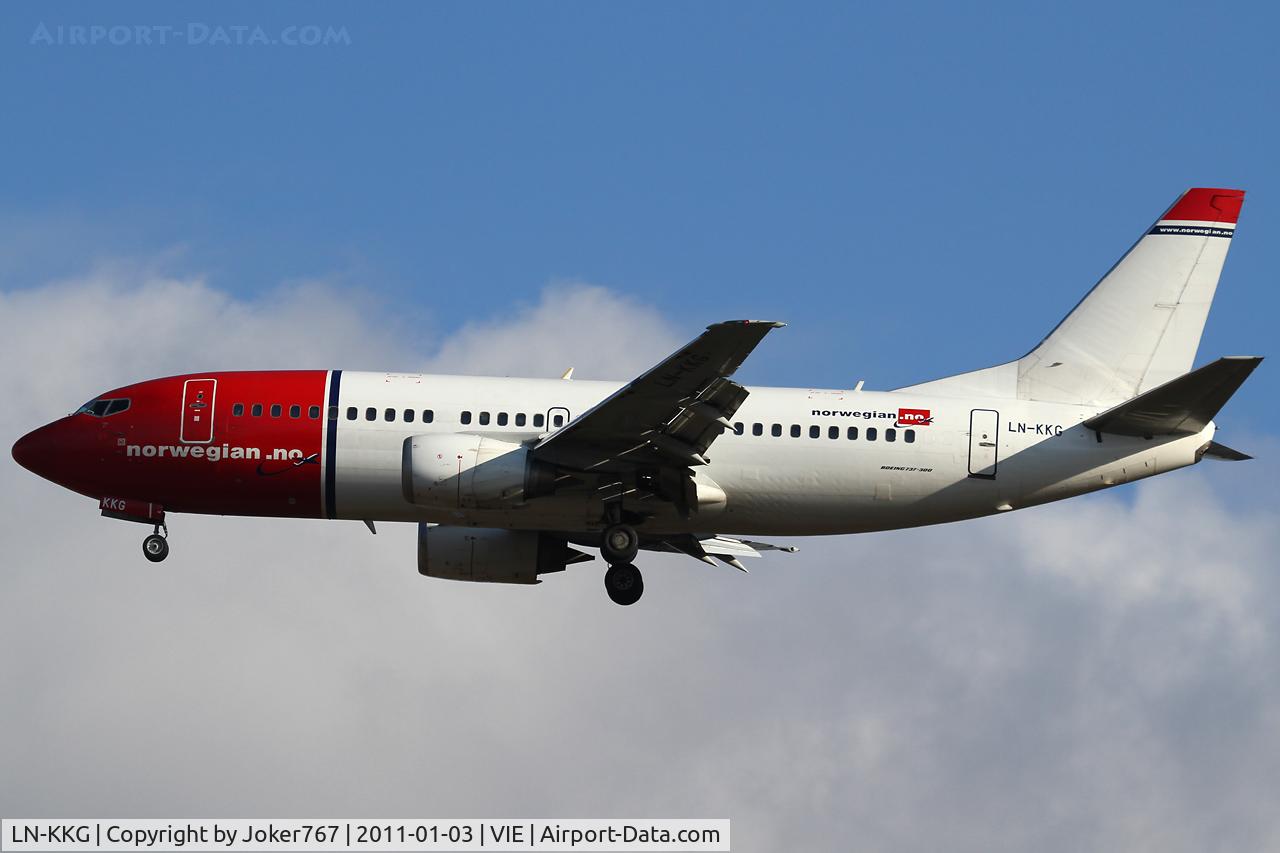 LN-KKG, 1989 Boeing 737-3K2 C/N 24327, Norwegian Air Shuttle