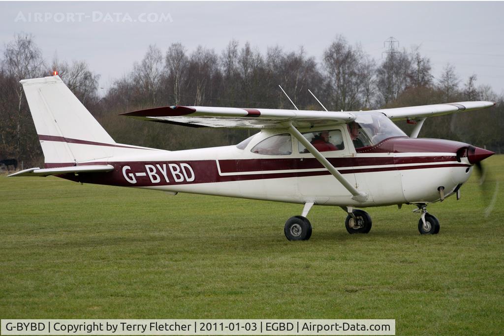 G-BYBD, 1968 Reims F172H Skyhawk C/N 0487, 1968 Reims Aviation Sa CESSNA F172H, c/n: 0487 at Derby Eggington