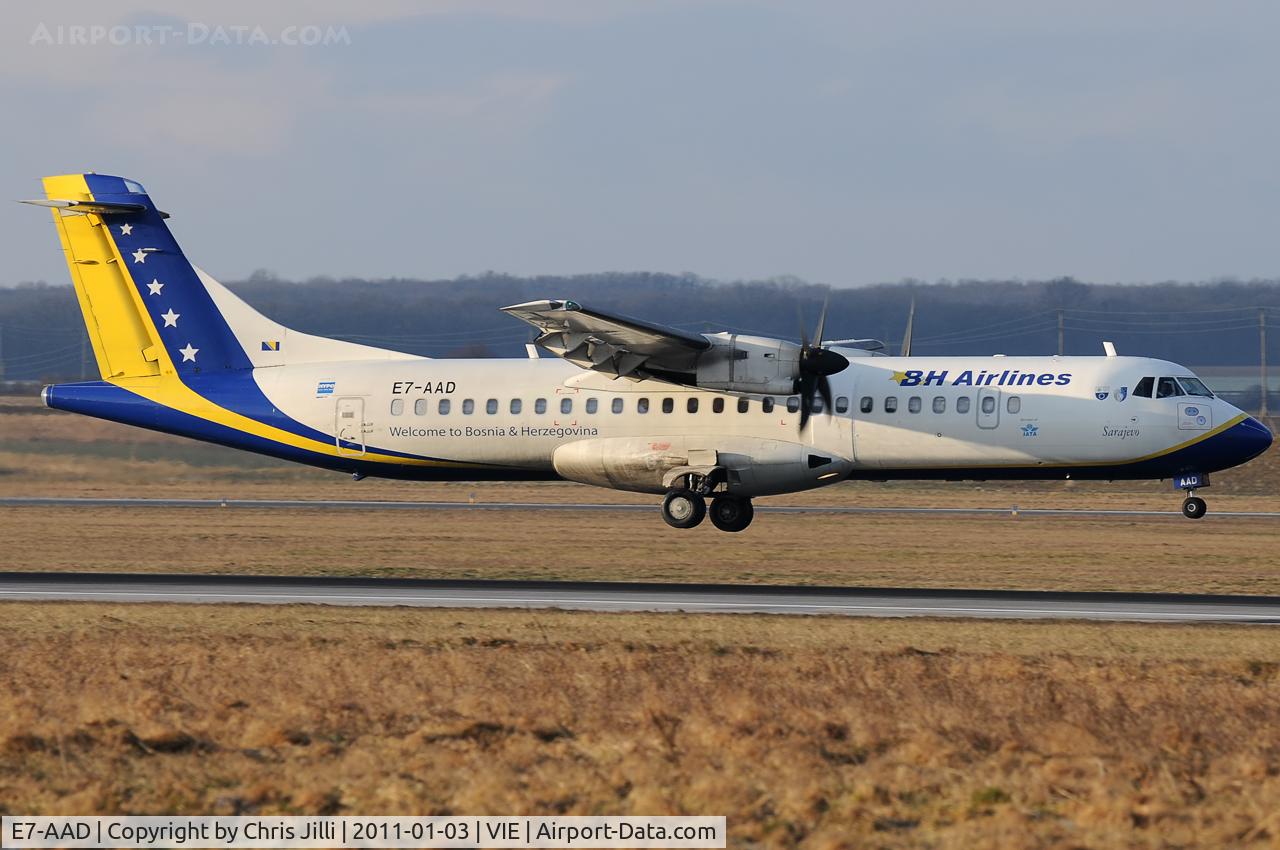 E7-AAD, 1995 ATR 72-212 C/N 464, BH Airlines