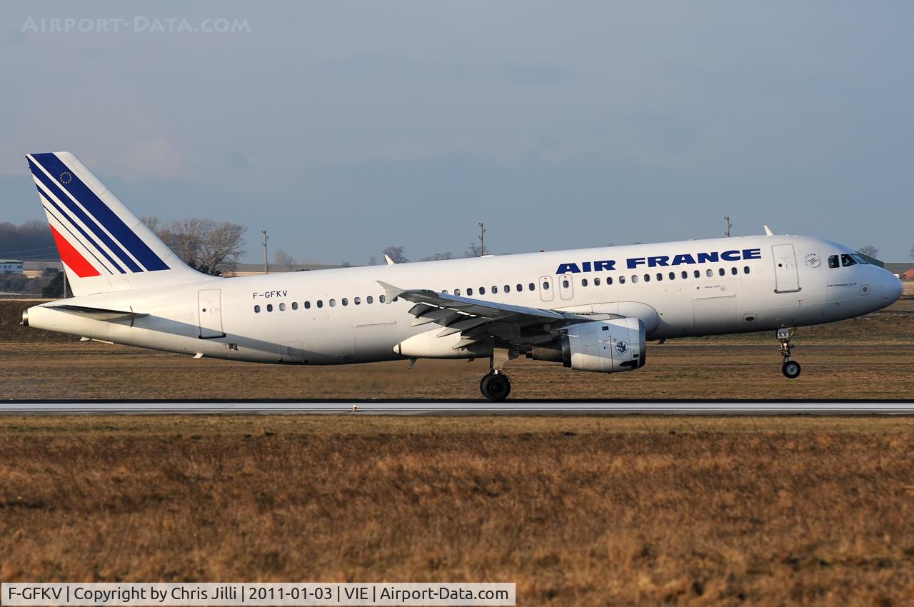 F-GFKV, 1991 Airbus A320-211 C/N 0227, AFR