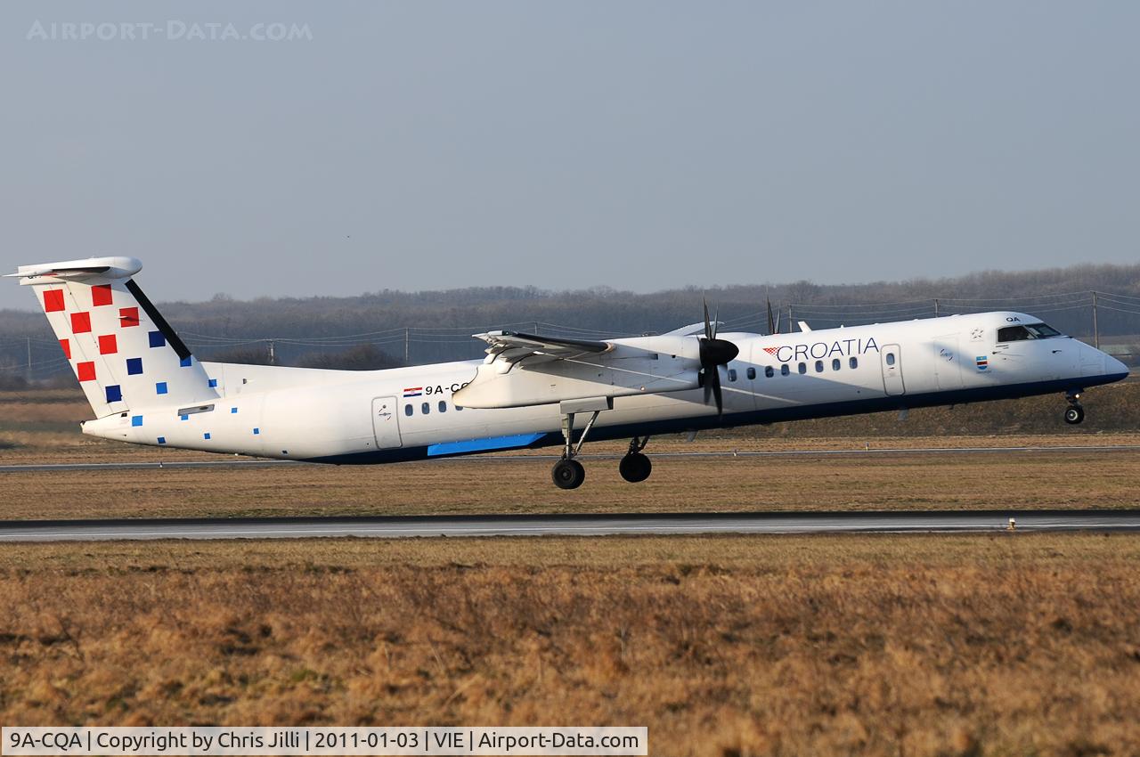 9A-CQA, 2008 De Havilland Canada DHC-8-402Q Dash 8 C/N 4205, Croatia