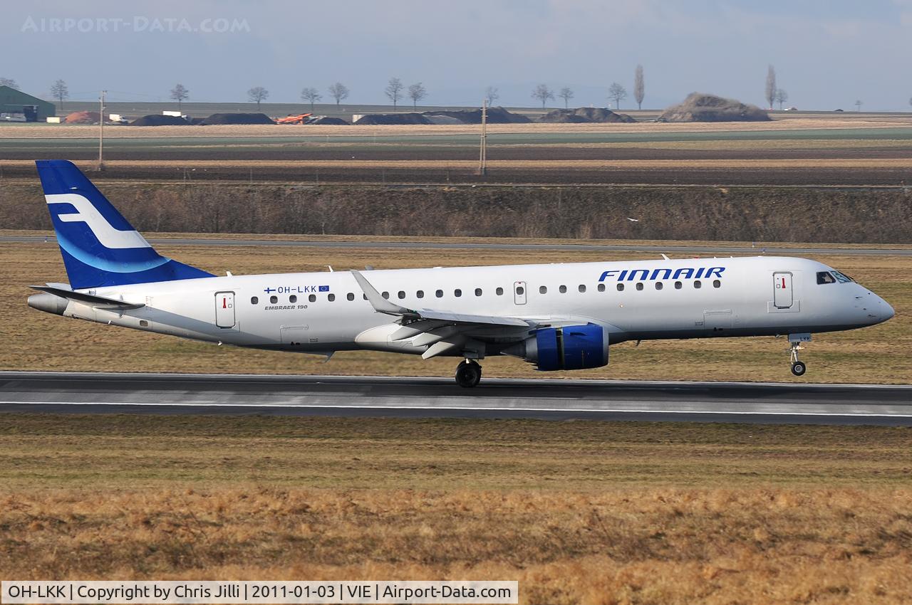 OH-LKK, 2007 Embraer 190LR (ERJ-190-100LR) C/N 19000127, FIN