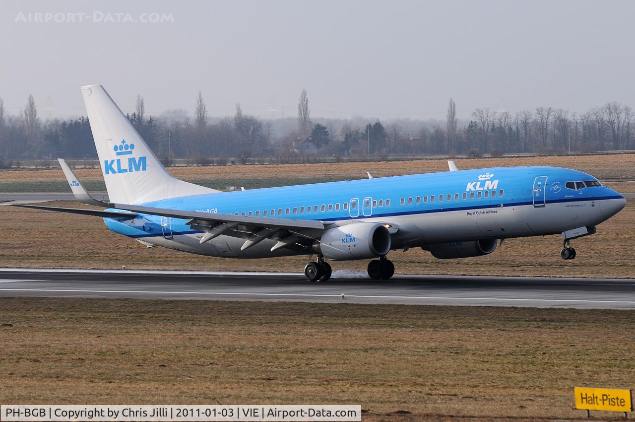 PH-BGB, 2008 Boeing 737-8K2 C/N 37594, KLM