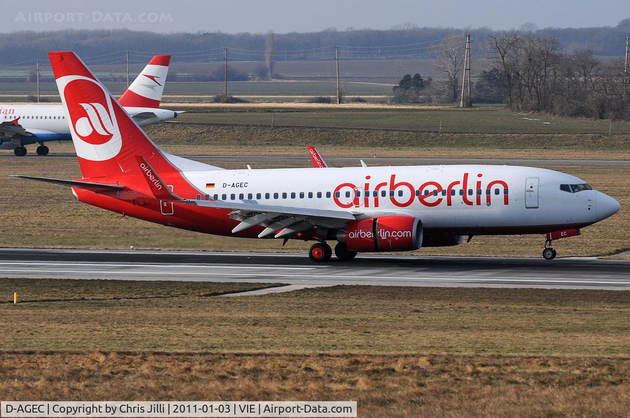 D-AGEC, 2009 Boeing 737-76J C/N 36118, BER