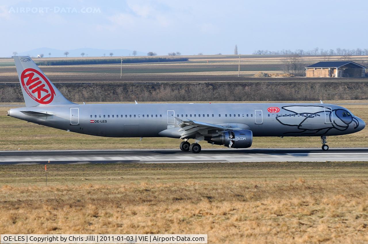 OE-LES, 2008 Airbus A321-211 C/N 3504, NLY
