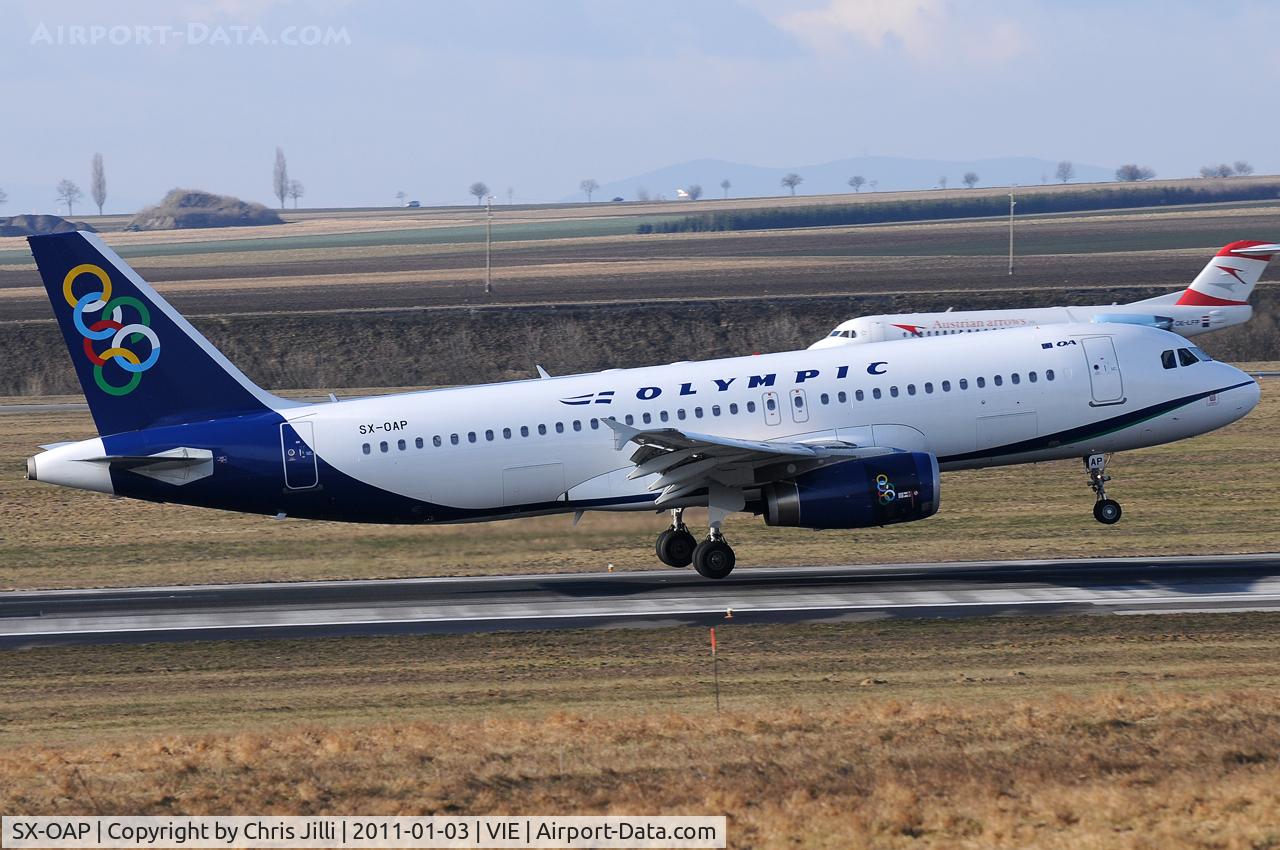 SX-OAP, 2009 Airbus A320-232 C/N 4065, Olympic