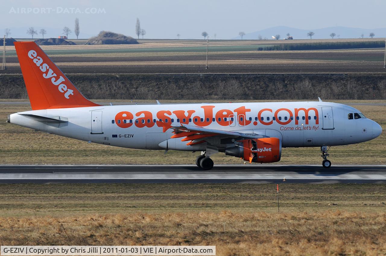 G-EZIV, 2005 Airbus A319-111 C/N 2565, EZY