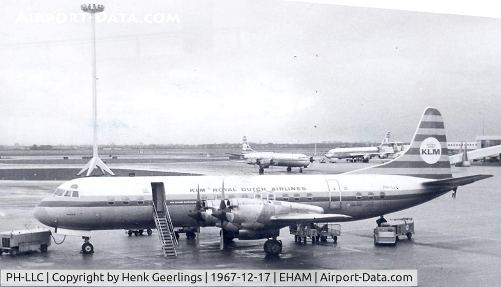 PH-LLC, 1959 Lockheed L-188C Electra C/N 2006, KLM ,  Lockheed Electra